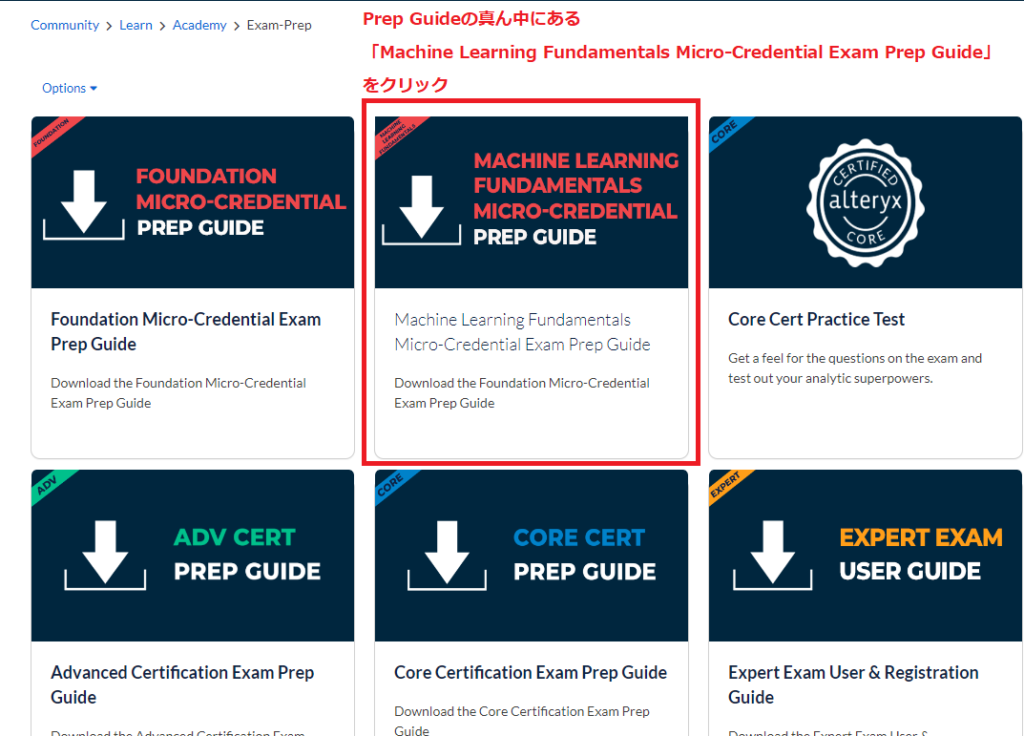 Alteryxalteryx Machine Learning Fundamentals Micro Credential